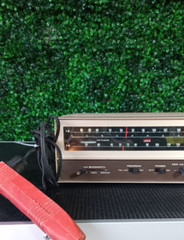 Vintage Deluxe Knight FM-AM Tuner Model KN125 Used Turns on with Power Cord
