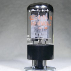 Mullard (HAMMOND Label) GZ34/5AR4 OO-Getter Rectifier UK f32 B5E4 4 Notch Strong