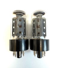 Pair 7591 Tubes McIntosh USA Sylvania for MC225 Fisher 500 Scott HK Pilot Eico
