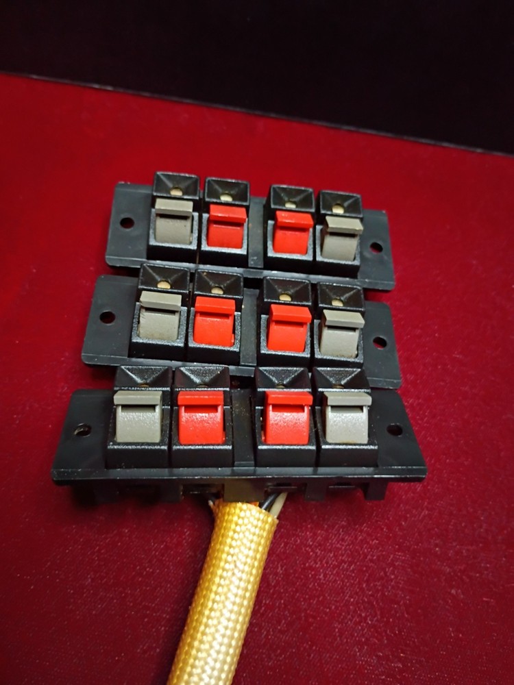 Sansui 9090DB Speaker Terminal Binding posts OEM Receiver Connector Set Of All 3