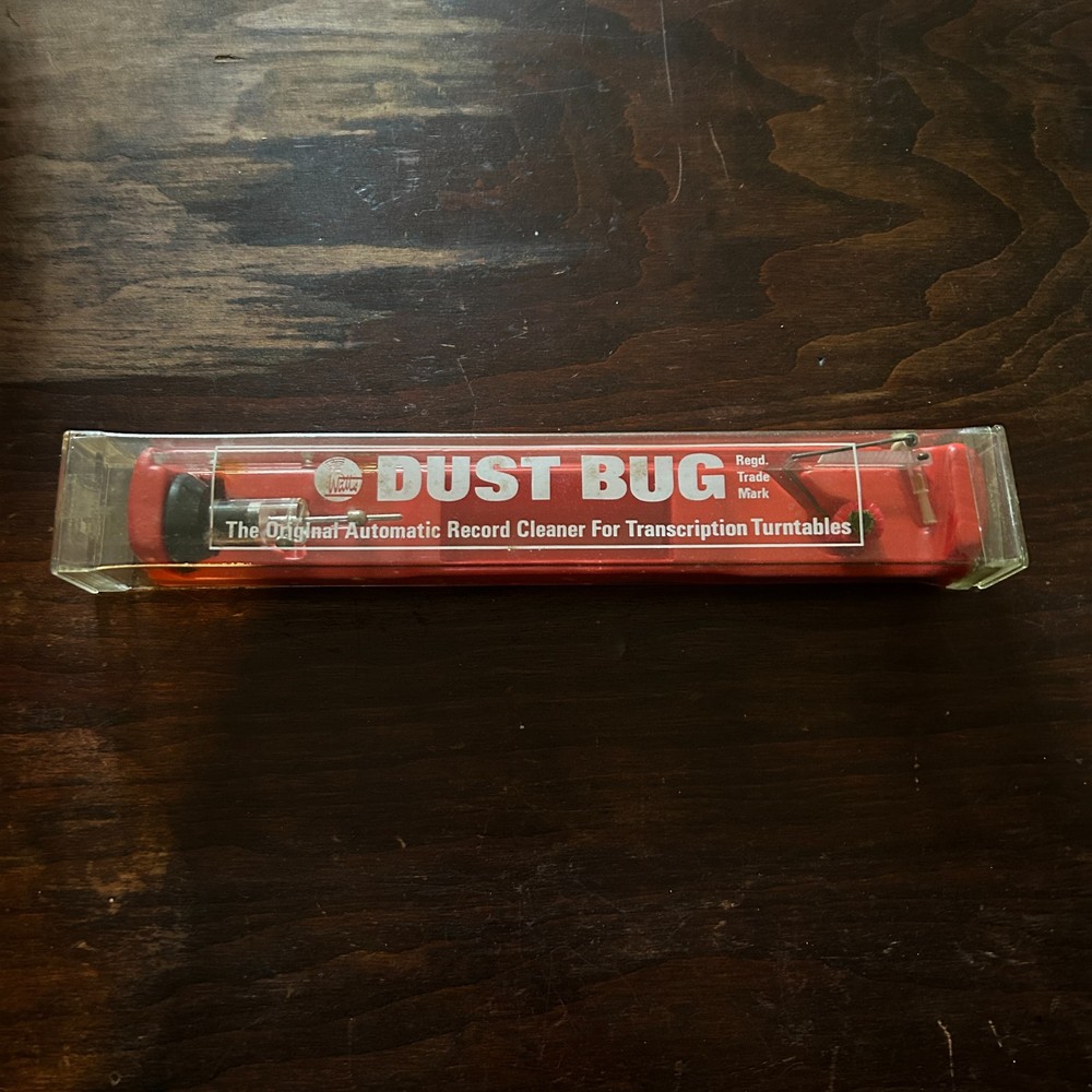 ORIGINAL VINTAGE CECIL E WATTS DUST BUG Record Cleaner No Liquid