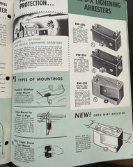 RARE 1952 VEE-D-X ANTENNA CATALOG LAPOINTE PLASCOMOLD CORP WINDSOR LOCKS CT 6
