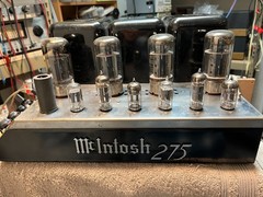 MCINTOSH MC275 Original 1st Version STEREO TUBE AMPLIFIER, Recapped & More