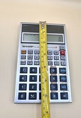 Vintage Sharp EL-525 Solar Scientific Calculator Made in Japan w/ Original Case