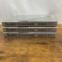 Factory Sealed Scotch DYNARANGE 7R-1800 ‘ Low Noise magnetic tape 212 Lot