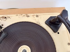 Vintage Garrard RC 98L Record Player 33-45-78 Turntable Needs Repair