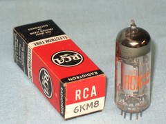 VACUUM TUBE ~ # 6KM8 ~ RCA ~ NOS ~ # 6KM8