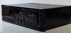 TASCAM 302 Cassette Deck Player (Powers On / For Parts Or Repair)