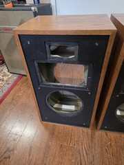 Klipsch Quartet Cabinet Pair Empty 1989