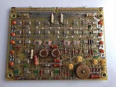 VINTAGE BOARD SOVIET MILITARY AIR FORCE IC CERAMIC CPU (VERY VERY RARE) 1PCS