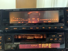 ADDZEST AZA-777 Rare Car Audio Center Control & Graphic Equalizer