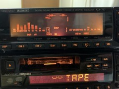 ADDZEST AZA-777 Rare Car Audio Center Control & Graphic Equalizer