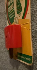 New Vintage Crescent On-Off Flasher Christmas Tree Light Plug 100 Watts