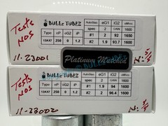 GE 12AX7 Short Gray Plates Ring Getter Tubes PLATINUM MATCHED on AT1000 ECC83