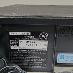 Hitachi VT-M284A VCR VHS – Fully Tested Works Great!!
