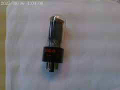 LOT OF 2 EA NOS RCA ELECTRON TUBES P/N: 26A7GT