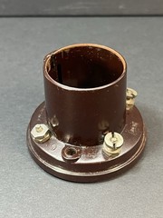 NA-ALD 4 Pin Bakelite Twist Lock Tube Socket Vintage HAM Radio