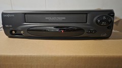Broksonic VCR VHS Video Cassette Player Recorder VHSA-6687CTTCT Tested