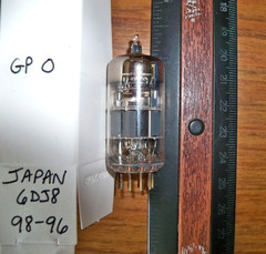 Strong Toshiba Gray Plate O Getter 6DJ8 / ECC88 Tube – 98/96