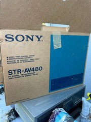 SONY STR-AV480 & Sony TC-WR730 with EPI Series II Speakers Set Vintage