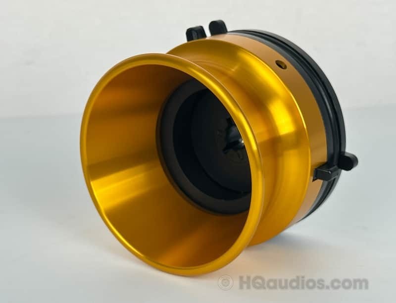 Aluminum NAB Hub Adapter Gold Single Unit for Reel-to-Reel Deck –1-Year Warranty