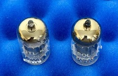 Two Tung Sol 5814A Tubes / 1959 / NOS IN BOX / Amplitrex Tested 💪 /12AU7 ECC82