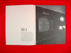ONE ORIGINAL MCINTOSH COMPONENTS SALES BROCHURE