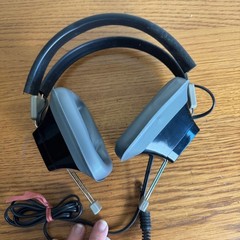 Telex 510 Headphones Made in USA Vintage Over Ear Wired Audio
