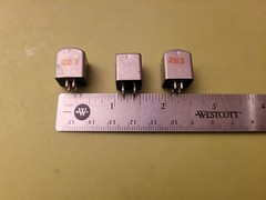 Stereo magnetic Heads for Tape Recorder Audio 450 Ohm 3 pc