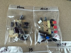 Pioneer SA-7100 Complete Rebuild Kit High-Quality Amplifier Recap Transistors