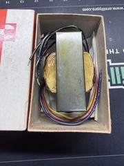 VINTAGE TRIAD F-93X POWER SUPPLY TRANSFORMER, NOS, NEW IN BOX