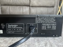 Technics SH-GS91 DSP Digital Sound Processor Equalizer…Made In Japan