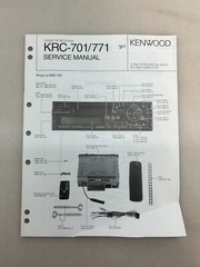 Kenwood KRC-701 771 Original Service Manual Free Shipping