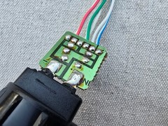 Original Pioneer Speaker Terminal with Crossover and Wiring From CS-M551