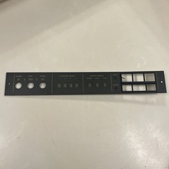 TEAC A-3440 Power Function Faceplate Replacement Play Pause Stop
