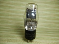 National Union Engraved Base Type 45 Vacuum Tube Plate Getter Tested 118%