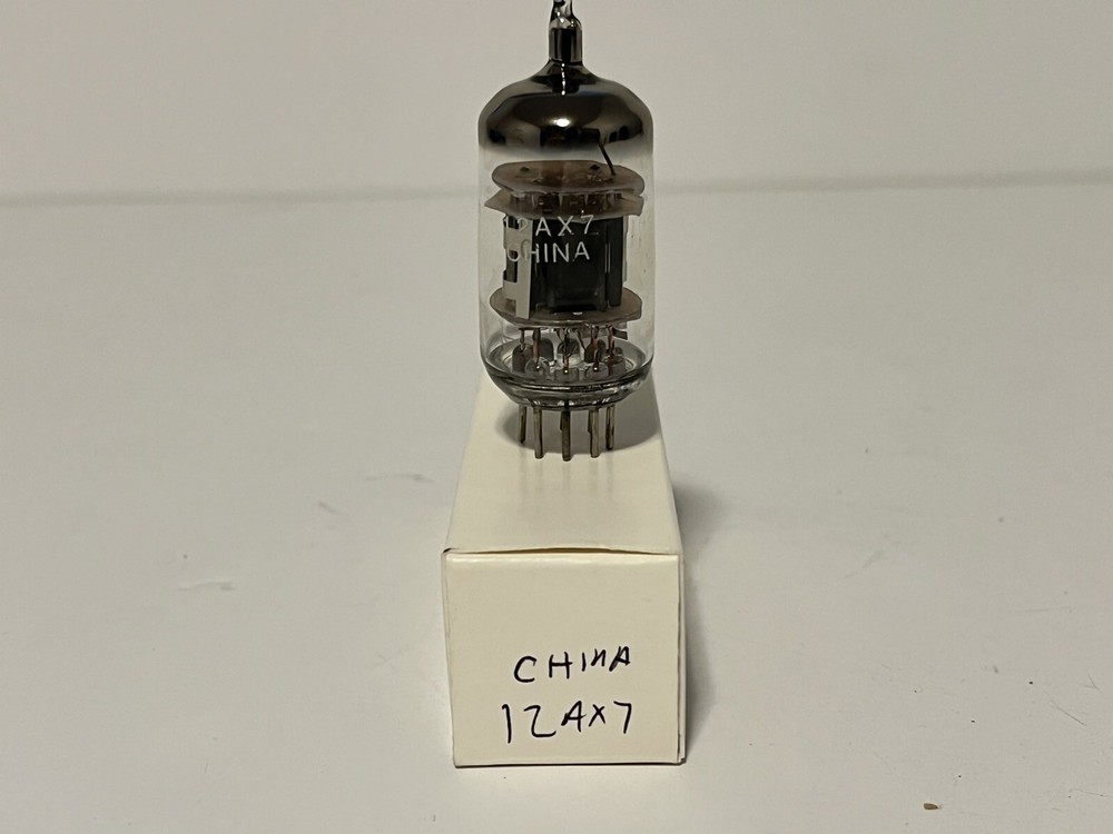 Made In China 12AX7 Vacuum Tube Tests Good 123 / 110