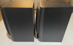 Vintage AIWA Bookshelf Speakers SX-N5200 50 Watts 6 Ohms 3 Way Bass Reflex 1990s