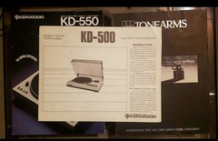 Kenwood KD-500 Direct Drive Turntable + ADC LMF-2 Tonearm Micro Acoustics 2002e