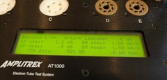 1959 ??? Amperex 12AX7 Quad “The Fisher” Tubes – Amplitrex Tested – I61