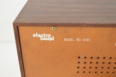 Electro Brand 8-Track Player Model No. 6493 Wooden Case ONE SPEAKER NO SOUND