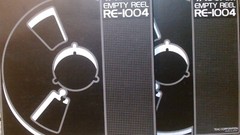 Set of Black Metal tape reel for Teac X1000R X2000R, Tascam RE 1004 reel to reel