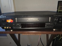 Sony SLV-N50 VCR w/ Remote + 10 VHS Movies Matrix Casino Craft Bundle Tested