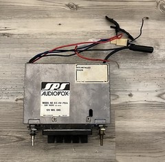Audiobox Car Radio Model #83-IM-PBA, UNTESTED FOR PARTS
