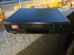 Sony SLV-N50 VCR w/ Remote + 10 VHS Movies Matrix Casino Craft Bundle Tested