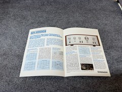 ⭐️ Original Pioneer SA-6500ii Stereo Amplifier Dealer Sales Brochure -NICE!