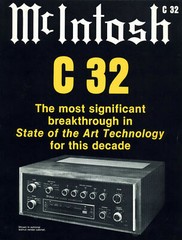 McIntosh C32 preamp restoration recap repair upgrade rebuild kit capacitor
