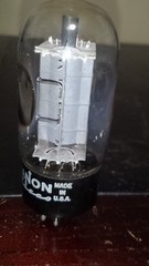 Tested near NOS GE (For Fanon-Masco) 6L6GC 6L6 Double DD Getters Tube TV-7