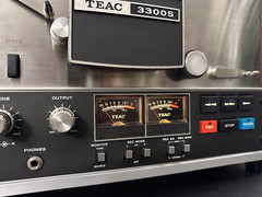 Vintage TEAC 3300S Reel to Reel Tape Deck Original Box Manual Transport Tested