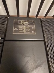McIntosh MR-78 Stereo Tuner Tested Working